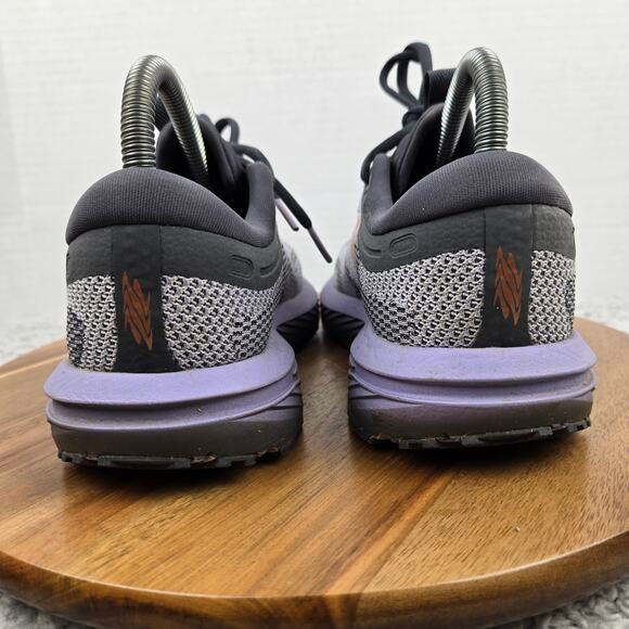Brooks Womens 6.5B Revel 7 Lavender Ebony Alloy Athletic Gym Daily Running Shoe - Picture 2 of 12